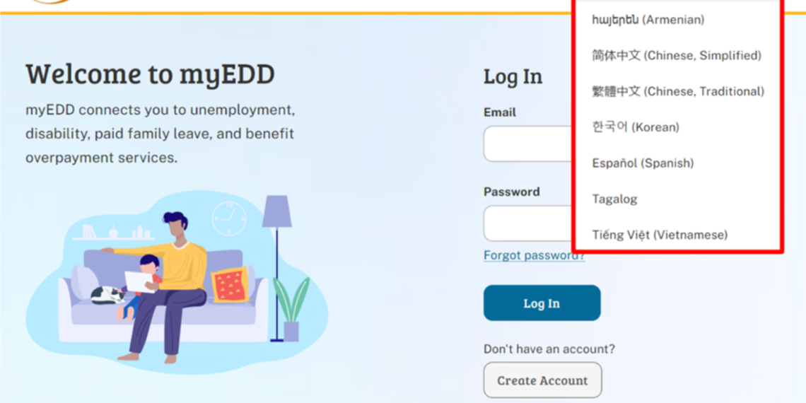 EDD Online Application Now Available in Top Eight Languages - The ...