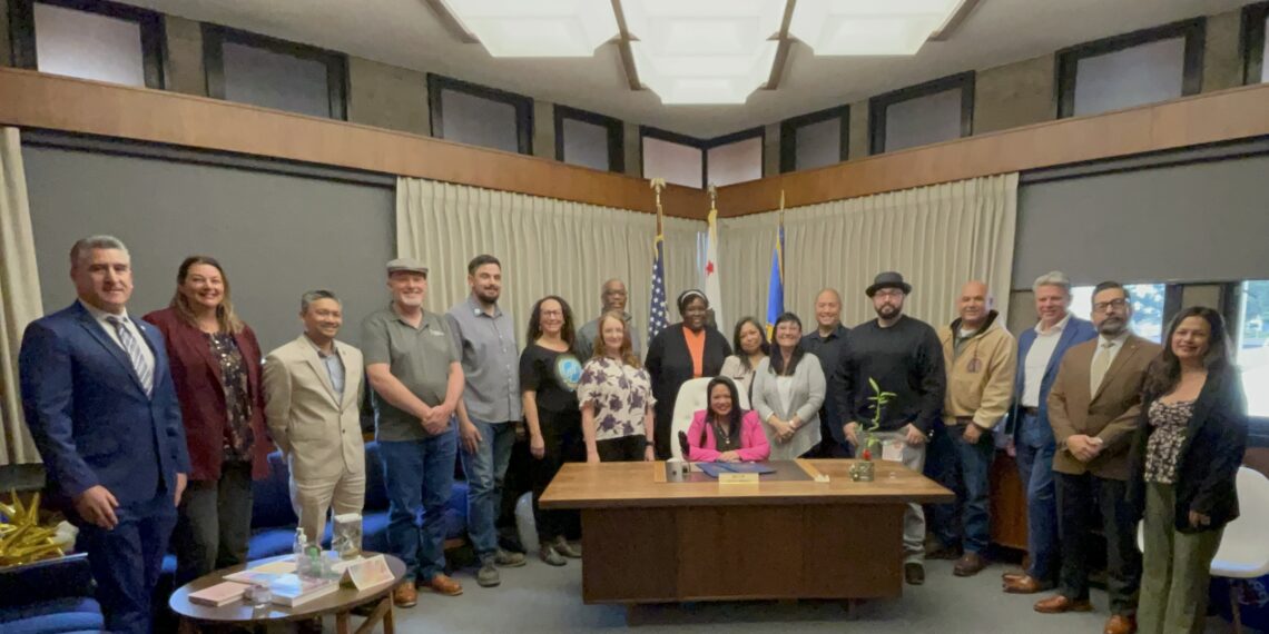 Jefferson Union High School District Housing Development Project Ordinance Signing Ceremony with Mayor Juslyn C. Manalo