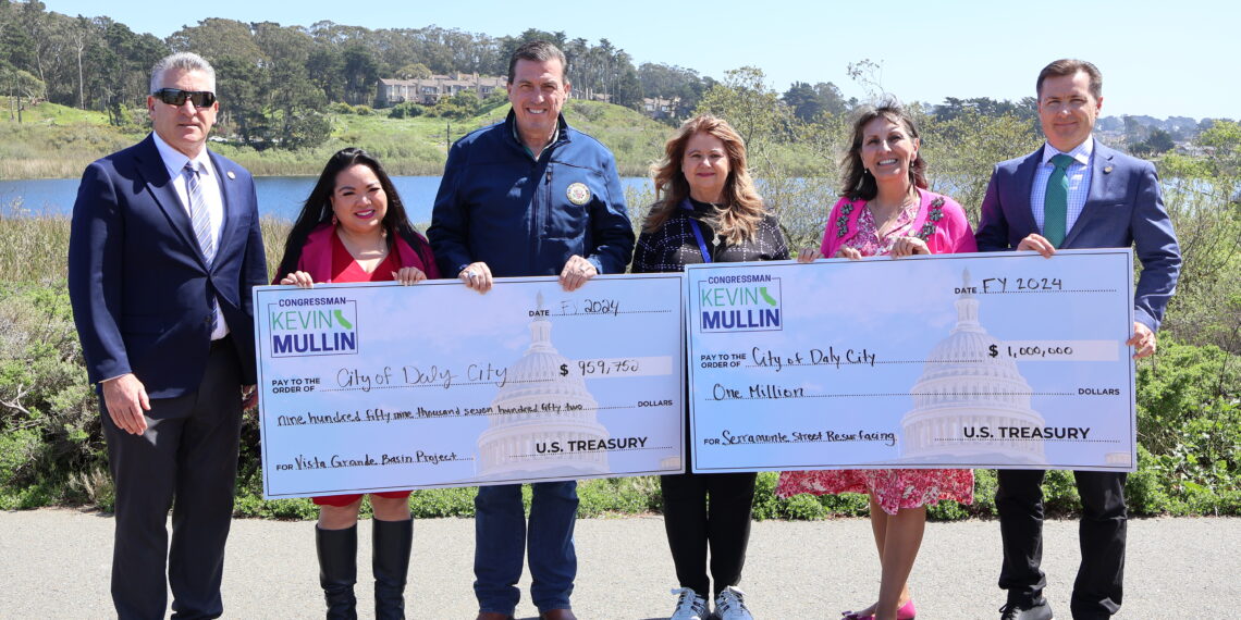 Daly City is Awarded Almost $2 million from Congressman Kevin Mullin