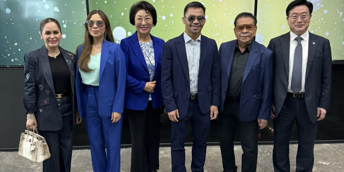 Pacquiao group explores cosmetic, alternative fuel car ventures in S. Korea