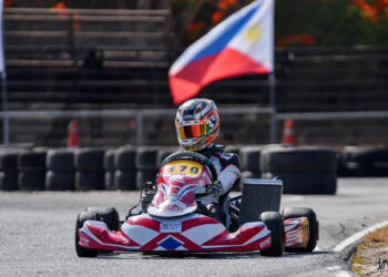 Ryan Sy Clinch 3rd Runner-Up in Asian Kart Race
