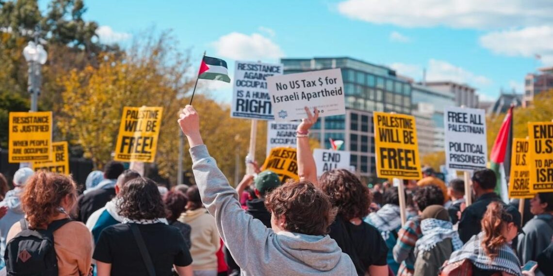 Houston students join nationwide protest movement for ceasefire in Gaza