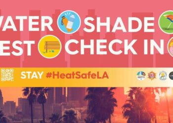 Multilingual campaign across LA to prepare for 1st summer heat wave