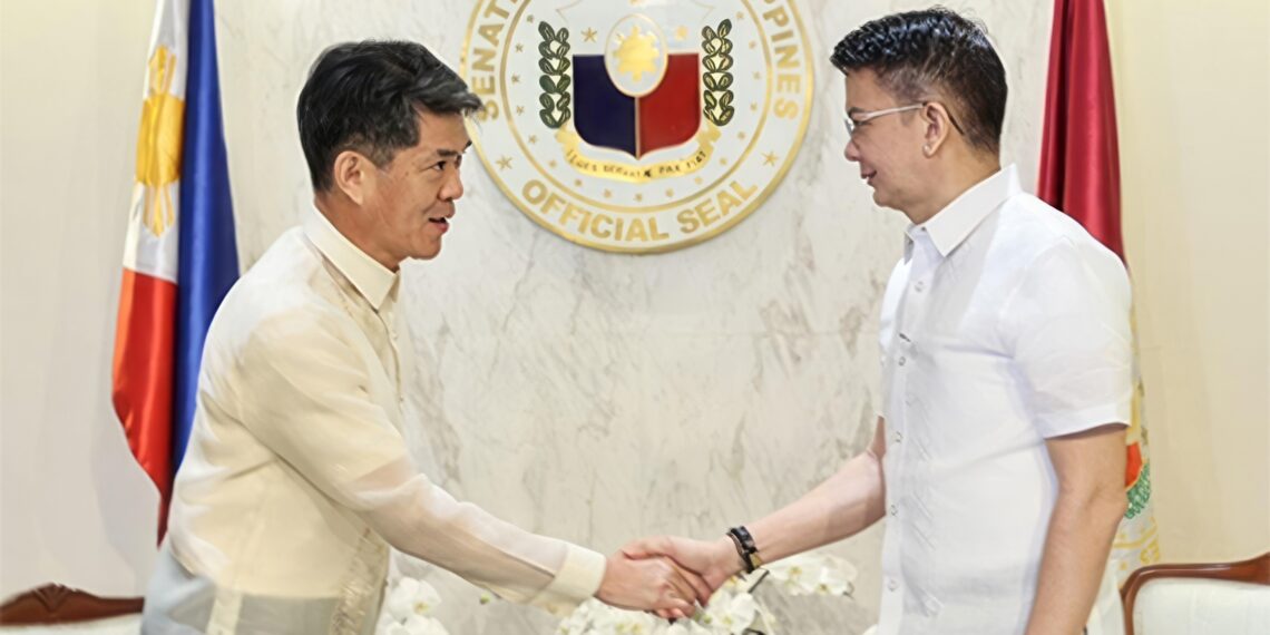 New ambassadors to PH visit solon leader seeking stronger mutual defense, cooperation
