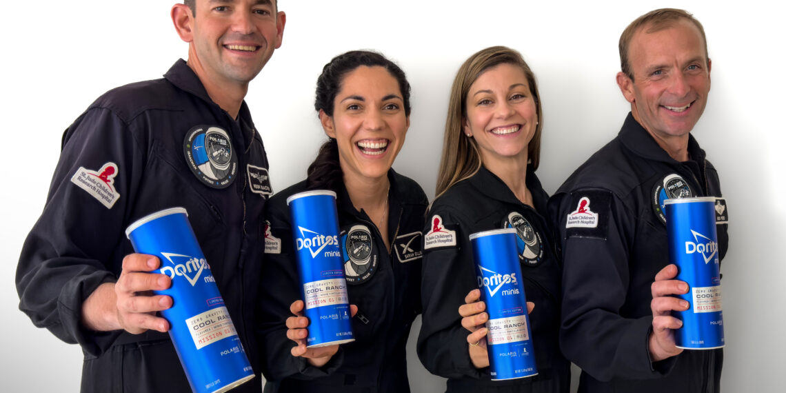 DORITOS® Propels Chip Innovation to New Heights by Sending minis COOL RANCH® Zero Gravity Flavored Tortilla Chips to Space