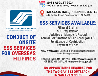 PH Social Security System event in LA