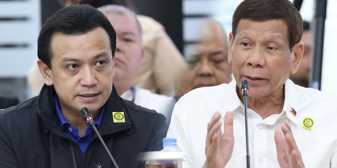 Duterte threatens violence vs. Trillanes at House hearing