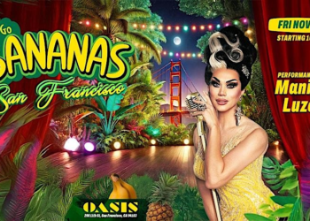 Drag Legend Manila Luzon To Bring Unforgettable Energy at SF Oasis Show: Let’s Go Bananas