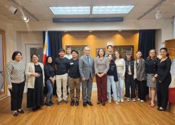 University of San Francisco international business students on courtesy visit to PH Consulate
