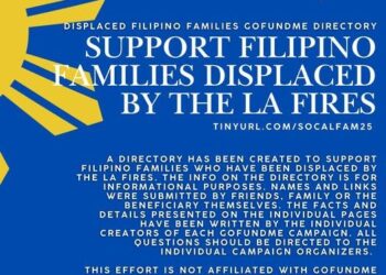 Filipino victims fight LA fire with social media support